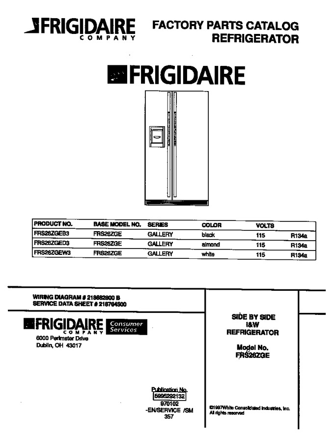 Diagram for FRS26ZGEW3