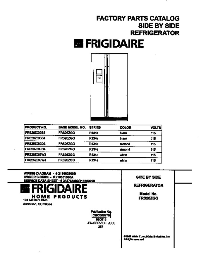 Diagram for FRS26ZGGB4