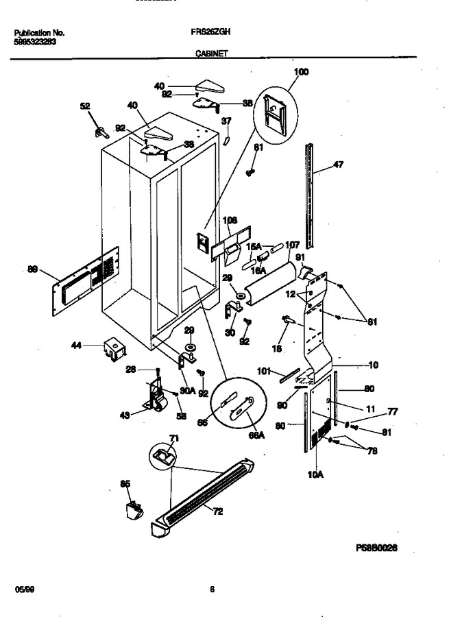 Diagram for FRS26ZGHD0