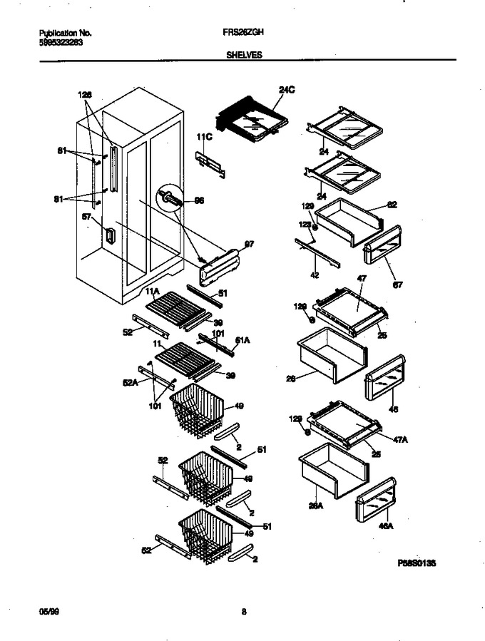 Diagram for FRS26ZGHD0