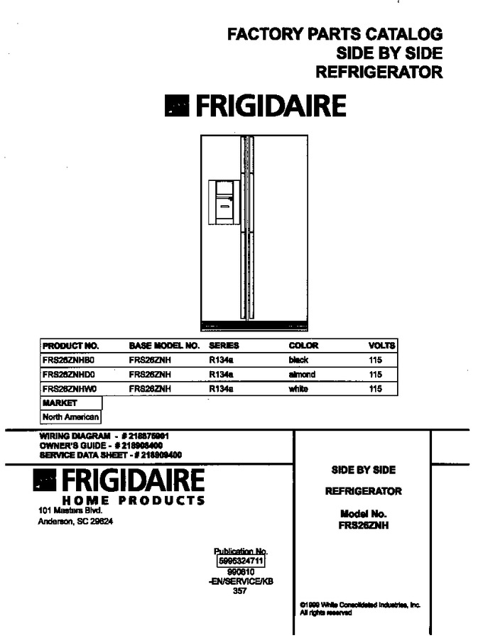 Diagram for FRS26ZNHD0