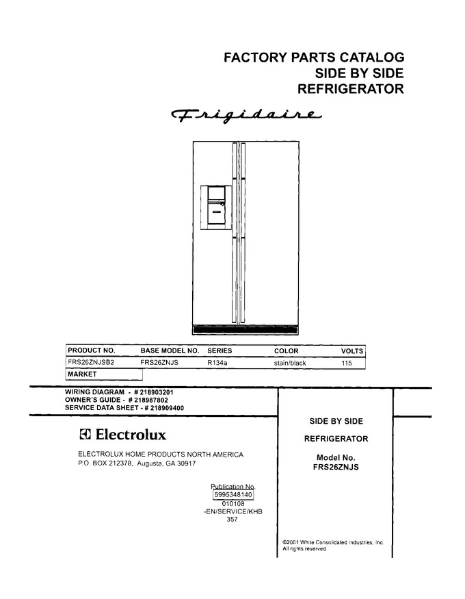 Diagram for FRS26ZNJSB2