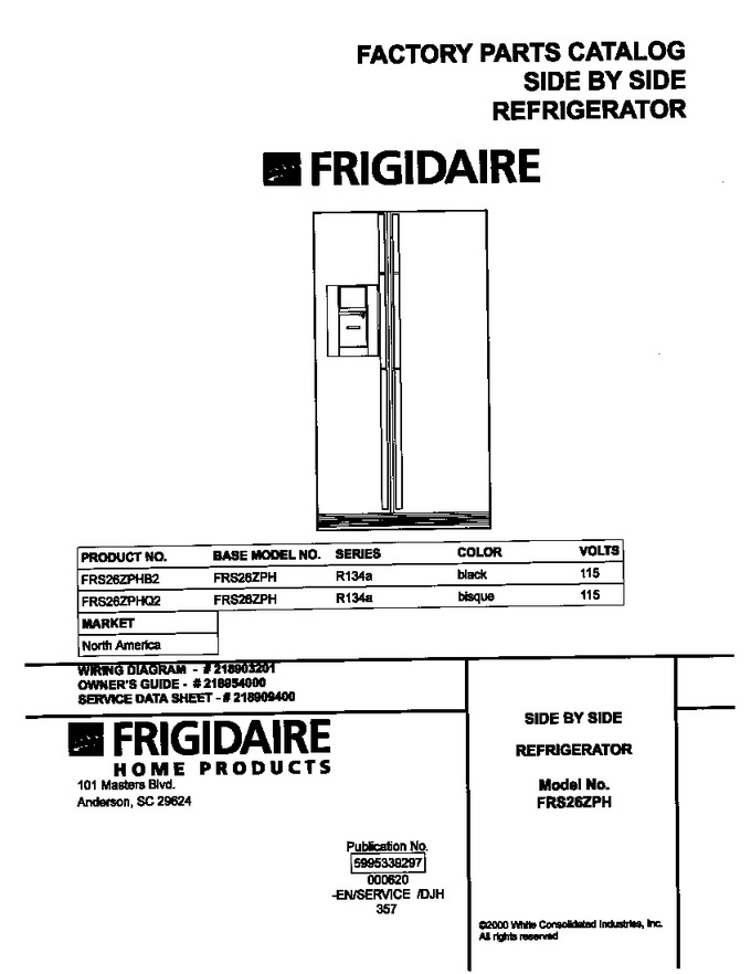Diagram for FRS26ZPHQ2