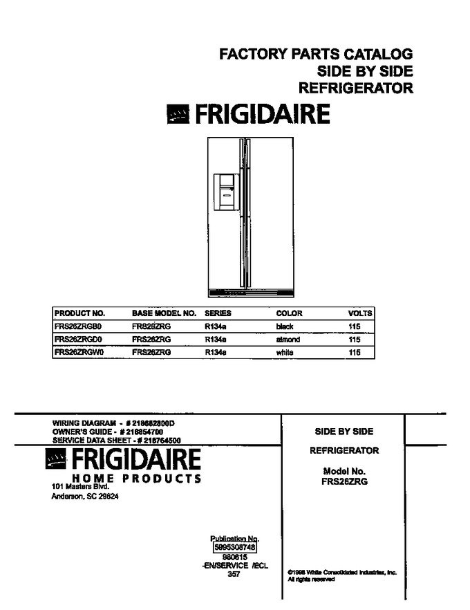 Diagram for FRS26ZRGD0