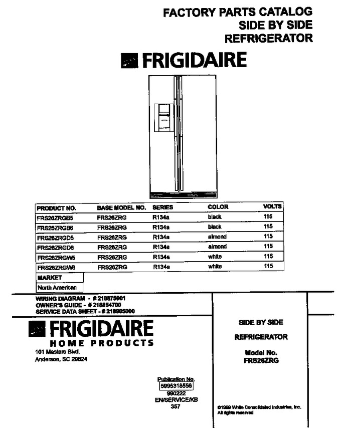 Diagram for FRS26ZRGW5