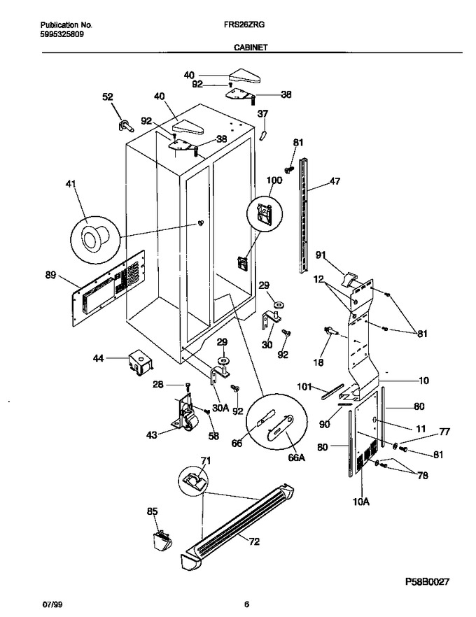 Diagram for FRS26ZRGW8