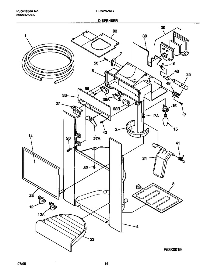 Diagram for FRS26ZRGW8