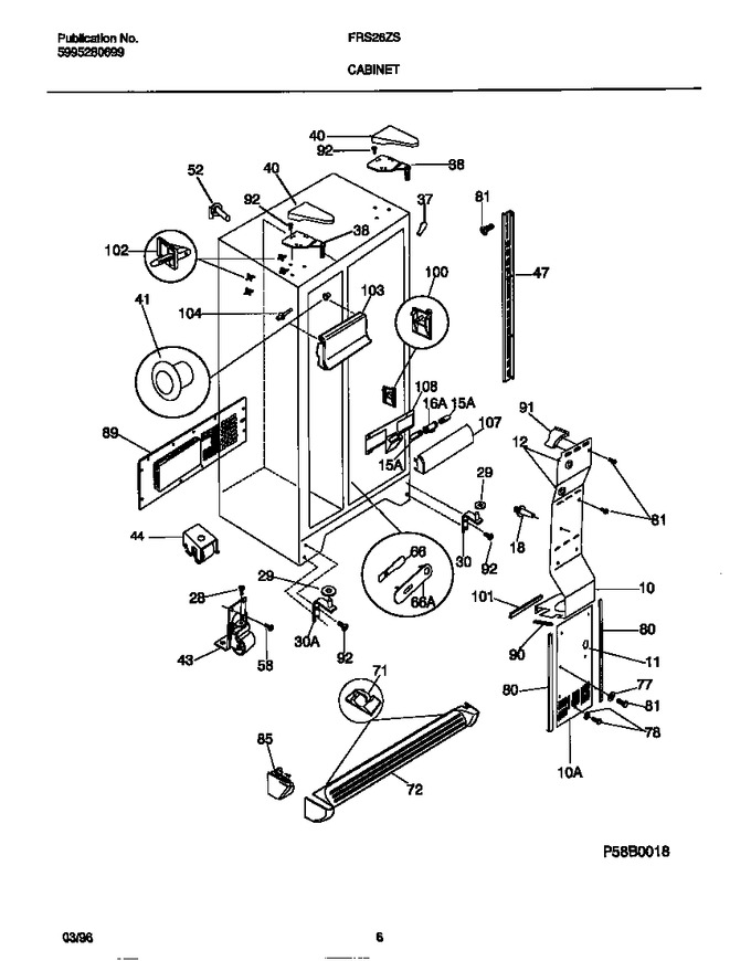 Diagram for FRS26ZSEW0
