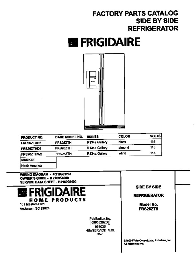 Diagram for FRS26ZTHW2
