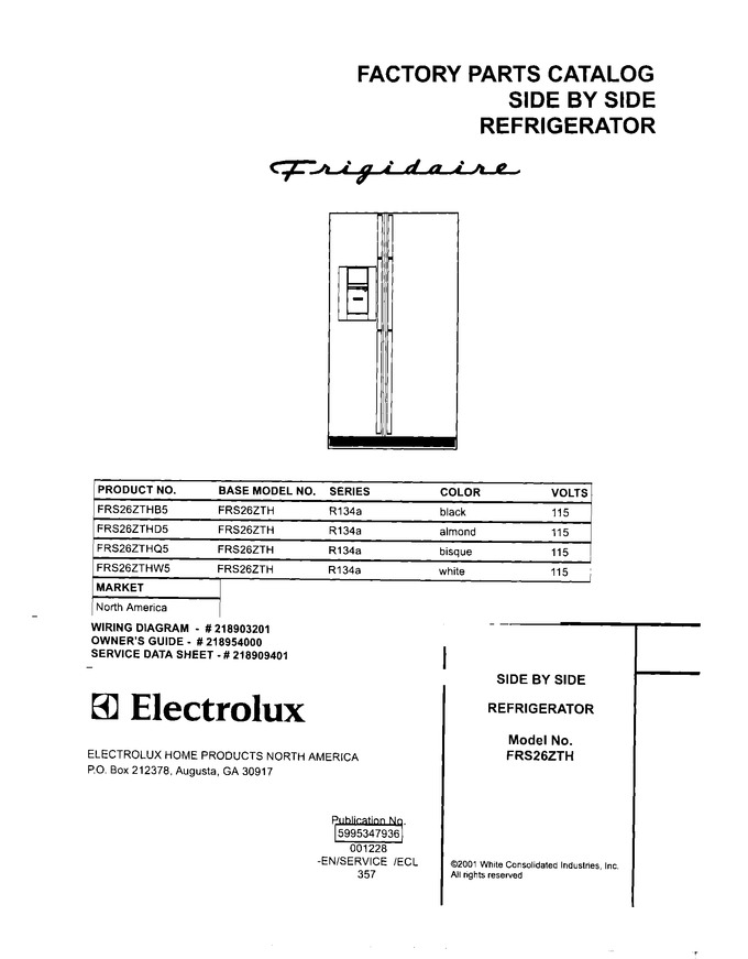 Diagram for FRS26ZTHD5
