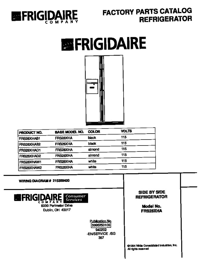 Diagram for FRS28XHAW1