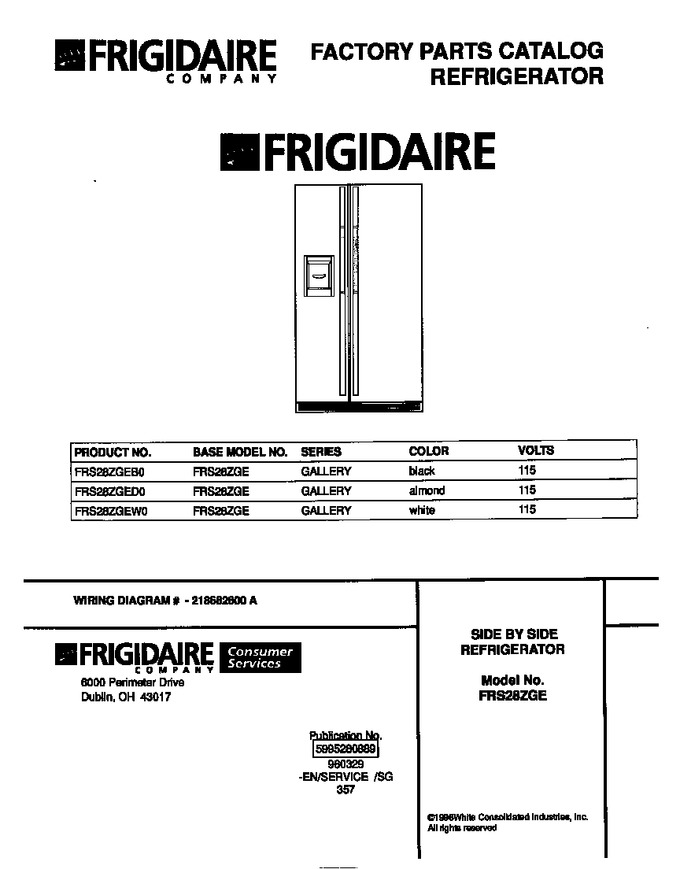 Diagram for FRS28ZGED0