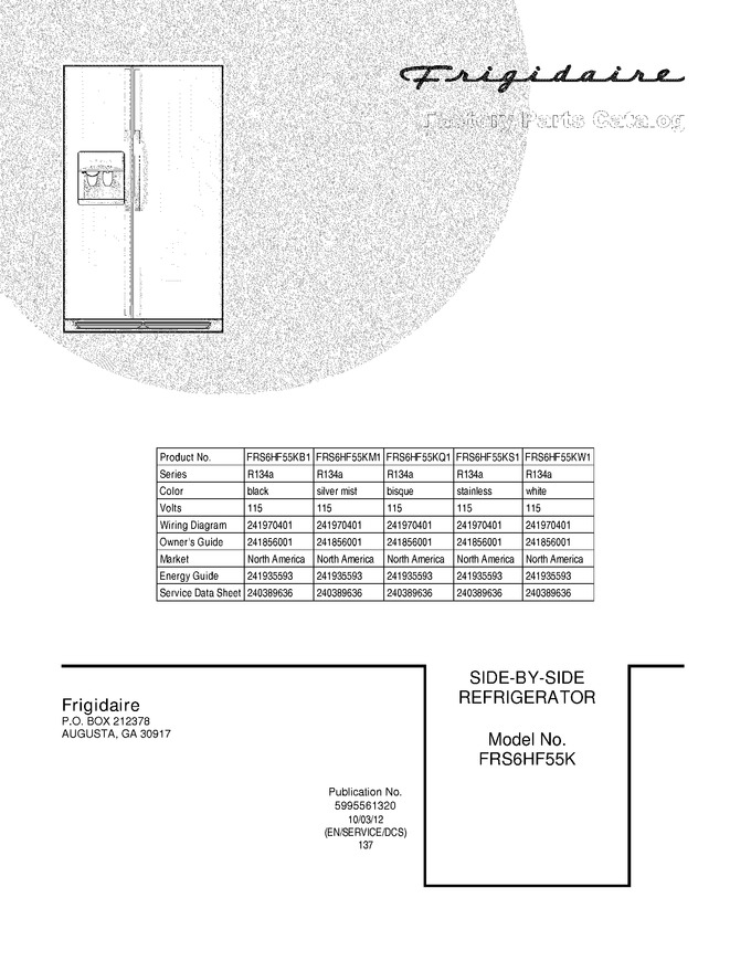 Diagram for FRS6HF55KS1