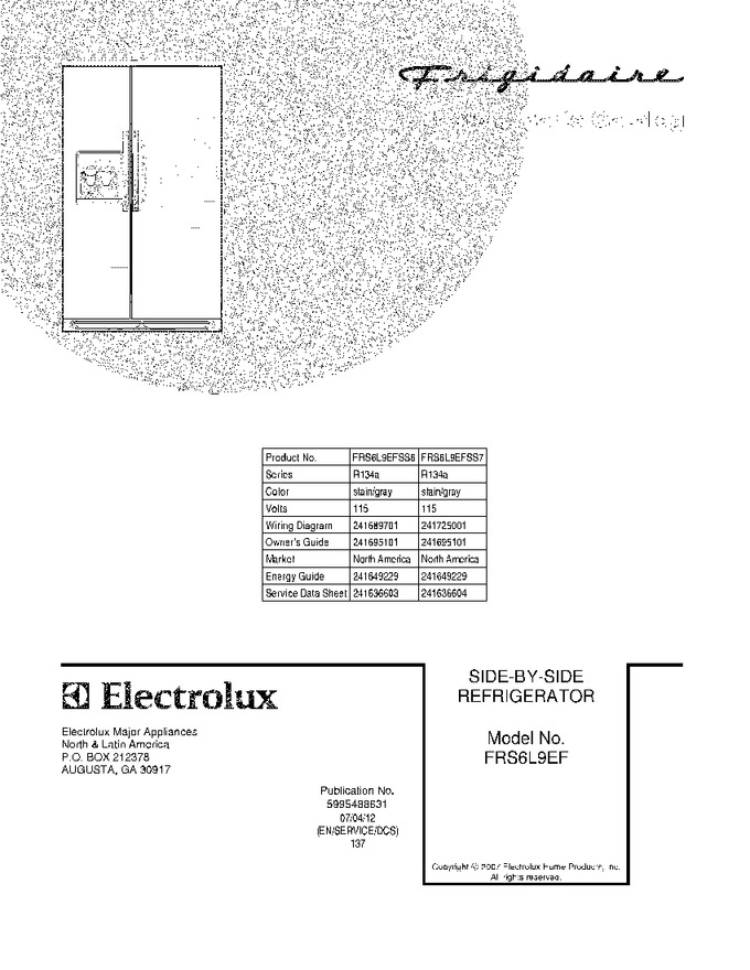 Diagram for FRS6L9EFSS6