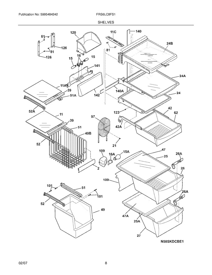 Diagram for FRS6LC8FS1