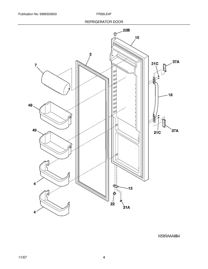 Diagram for FRS6LE4FWB