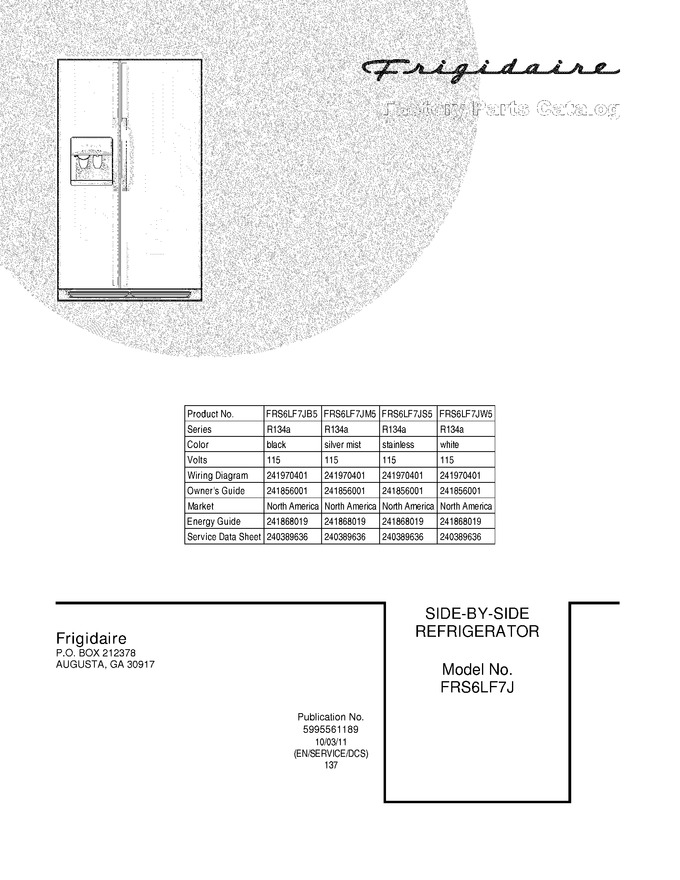 Diagram for FRS6LF7JW5