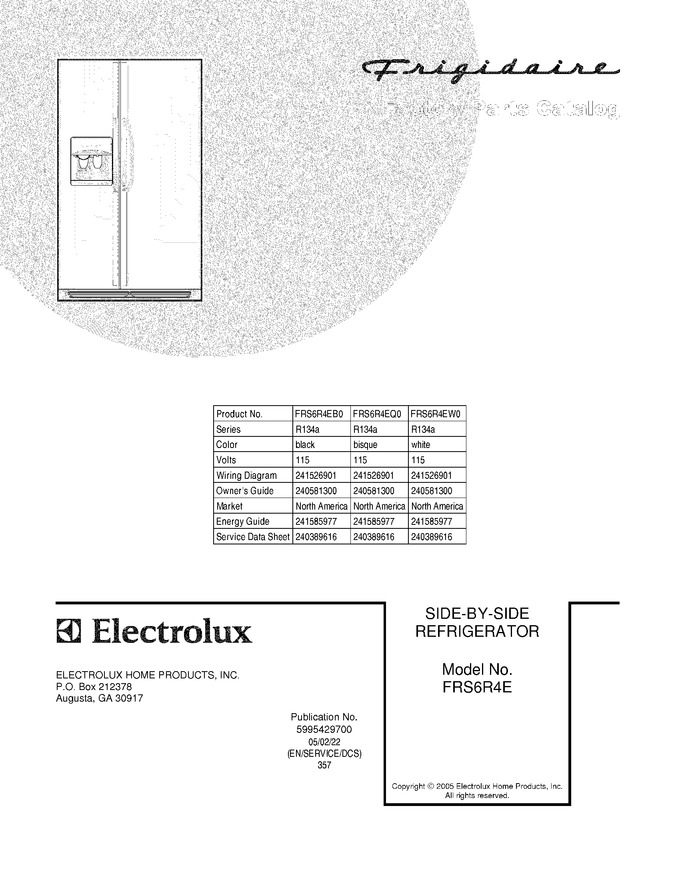 Diagram for FRS6R4EW0