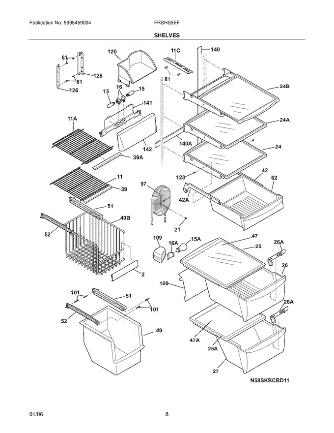Diagram for FRSHS5EFB0