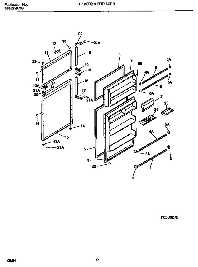 Diagram for FRT13CRBW1