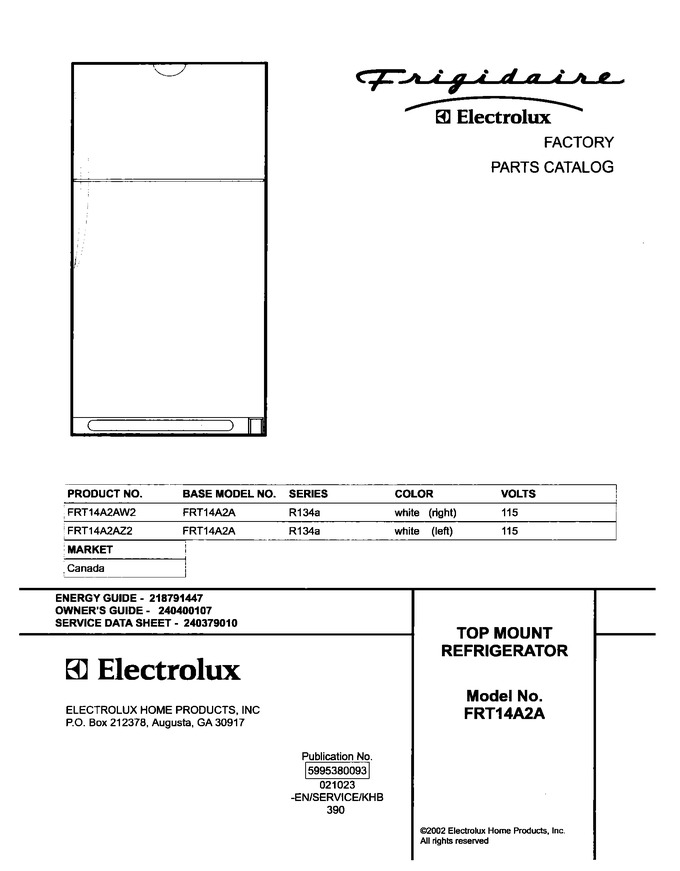 Diagram for FRT14A2AW2