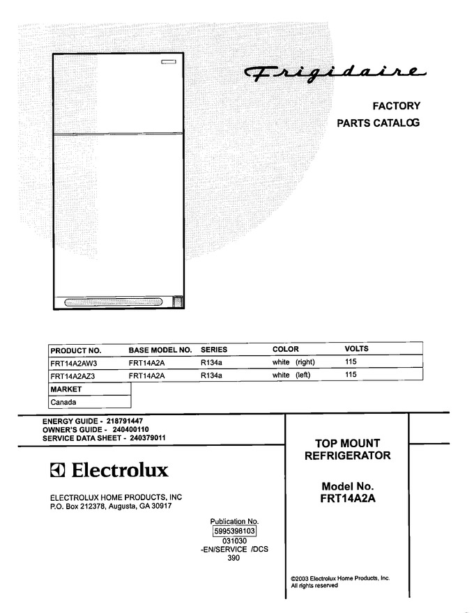 Diagram for FRT14A2AW3