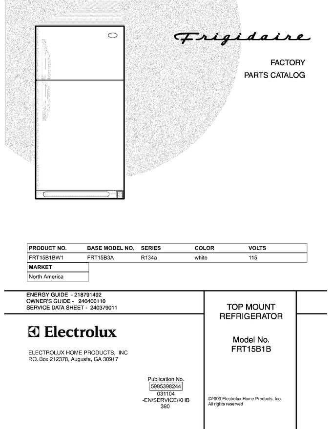 Diagram for FRT15B1BW1