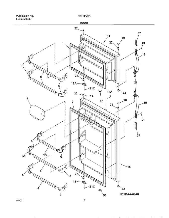 Diagram for FRT15G5AW0