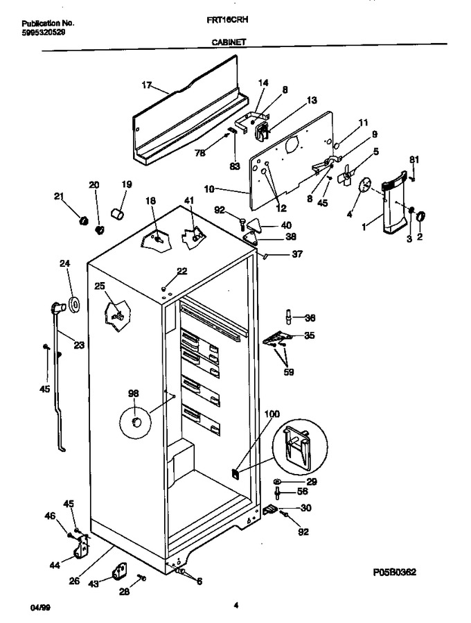 Diagram for FRT16CRHW0
