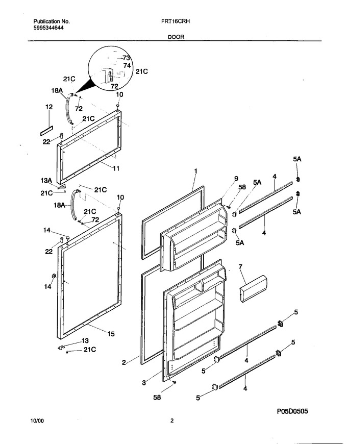 Diagram for FRT16CRHD4
