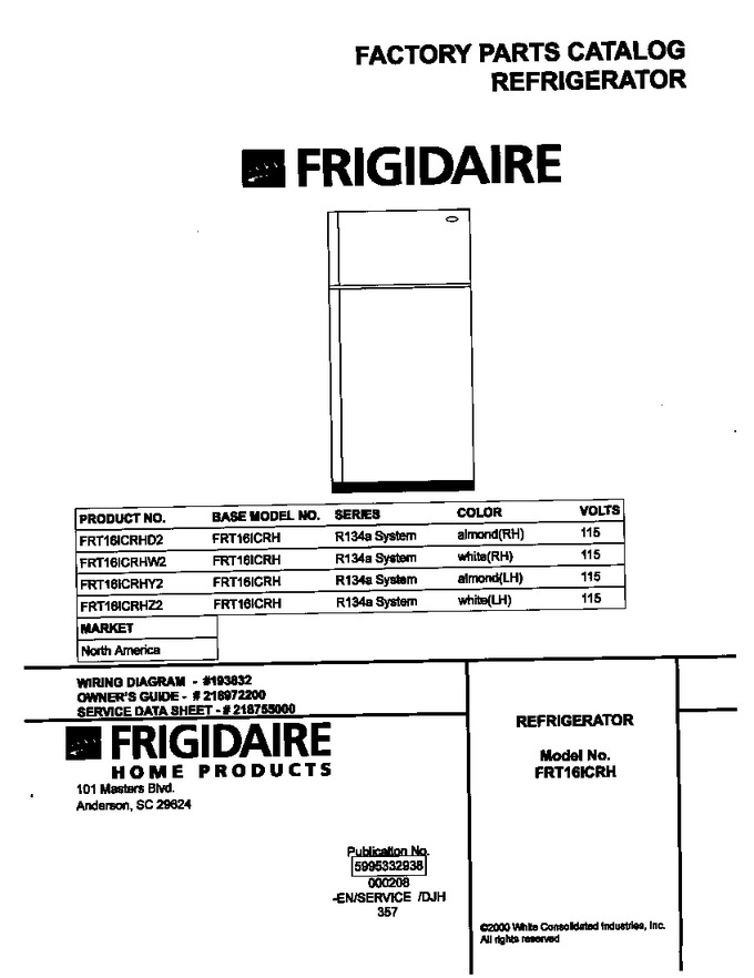 Diagram for FRT16ICRHY2