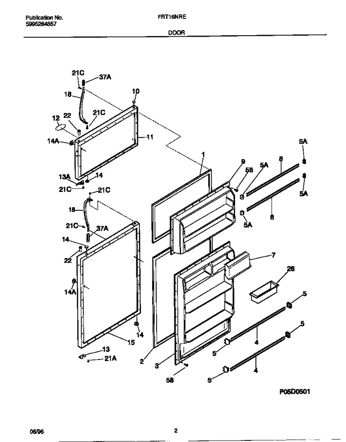 Diagram for FRT16NREW0