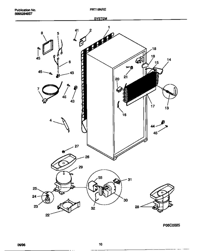 Diagram for FRT16NREW0