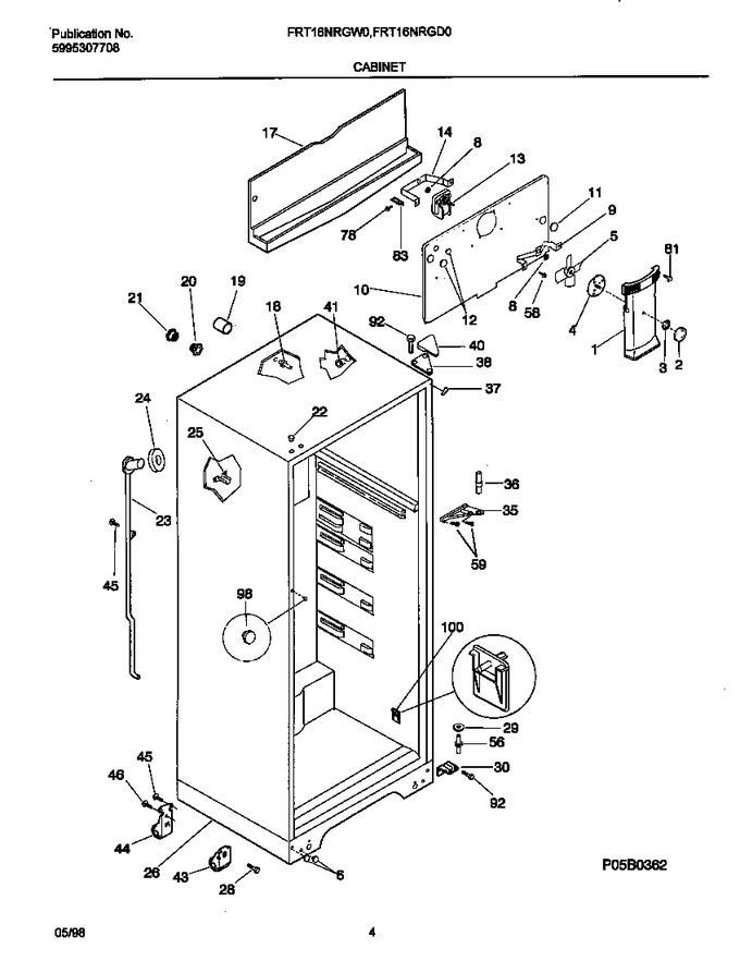 Diagram for FRT16NRGW0