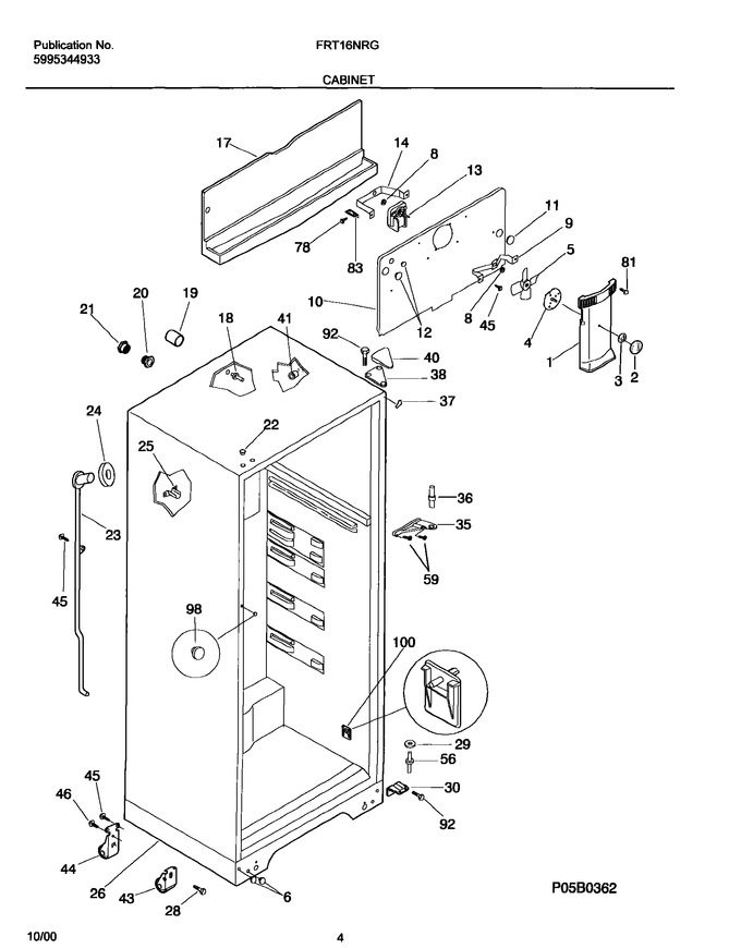 Diagram for FRT16NRGD8