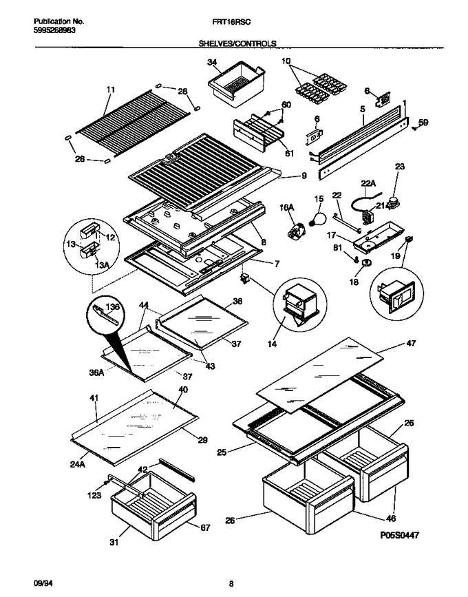 Diagram for FRT16RSCW0