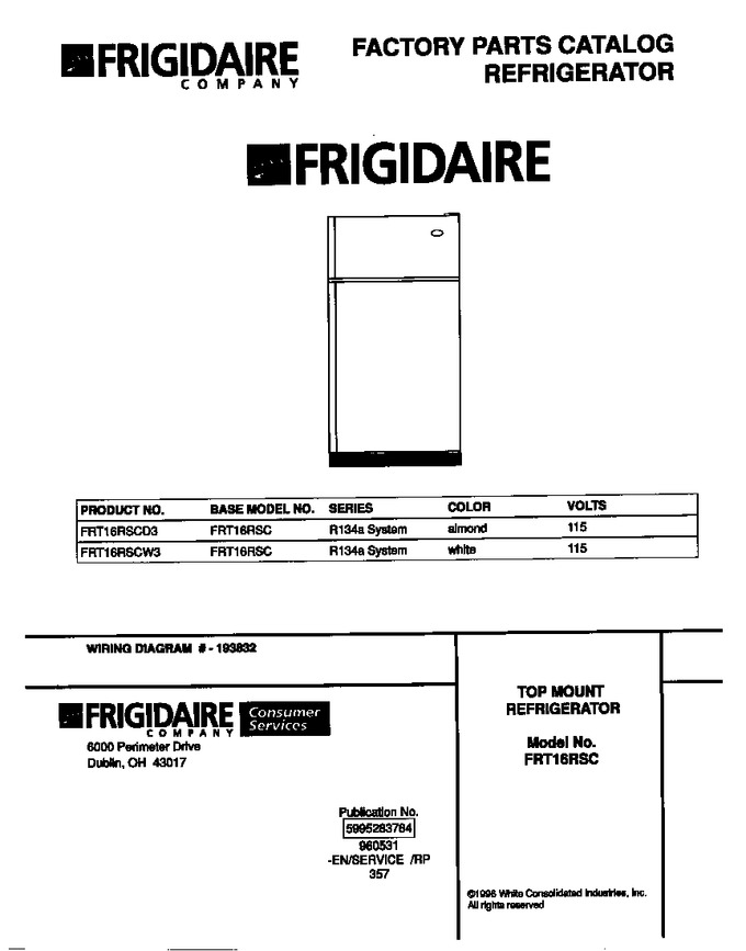 Diagram for FRT16RSCD3