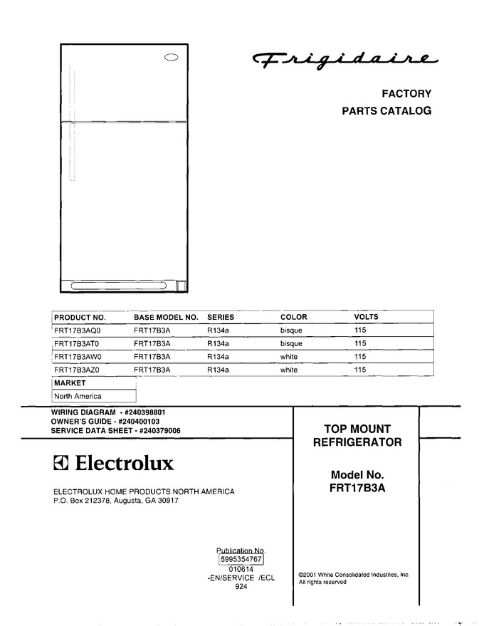 Diagram for FRT17B3AQ0