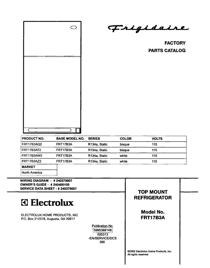 Diagram for FRT17B3AQ2