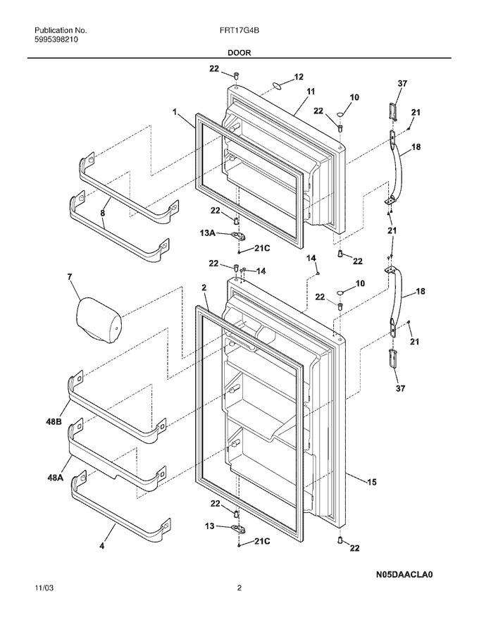 Diagram for FRT17G4BW2