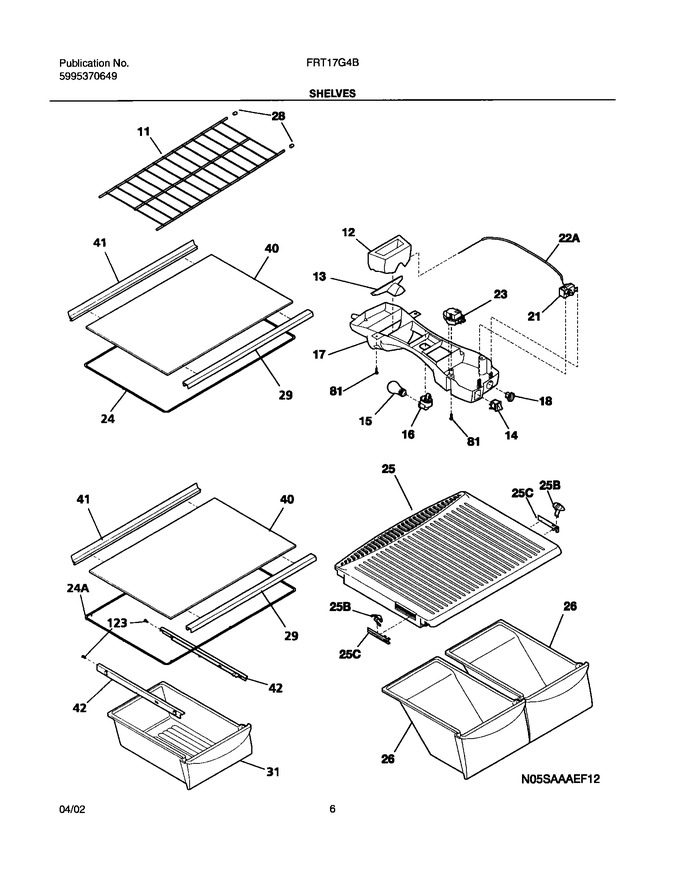 Diagram for FRT17G4BW0