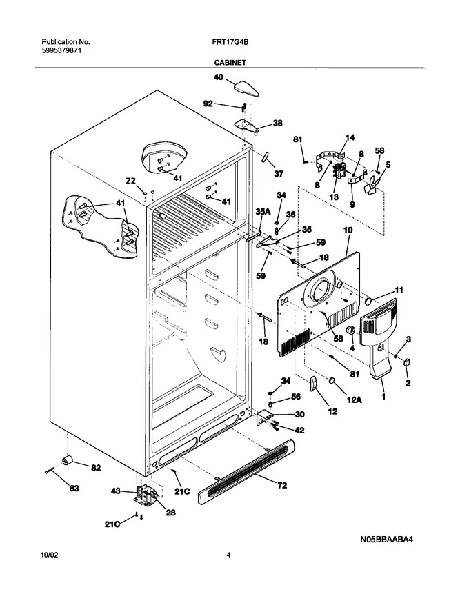 Diagram for FRT17G4BW1