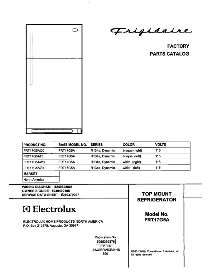 Diagram for FRT17G5AQ0