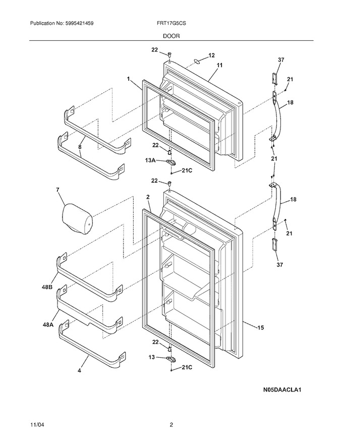 Diagram for FRT17G5CSK3