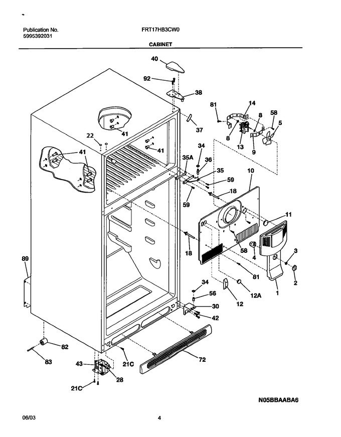 Diagram for FRT17HB3CW0