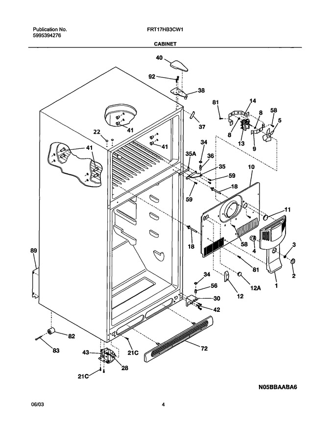 Diagram for FRT17HB3CW1