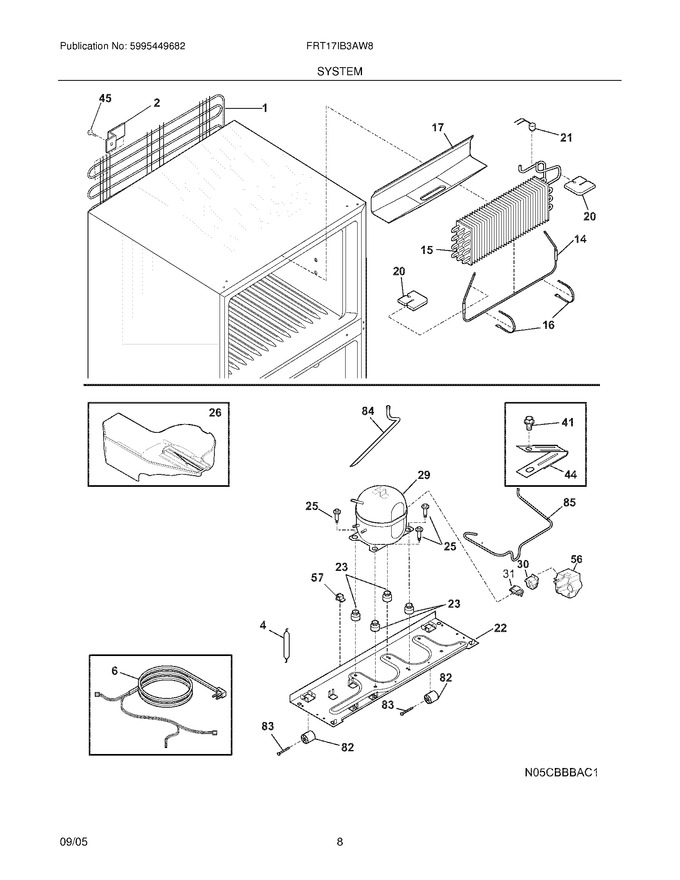 Diagram for FRT17IB3AW8