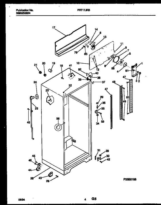 Diagram for FRT17JRBW1