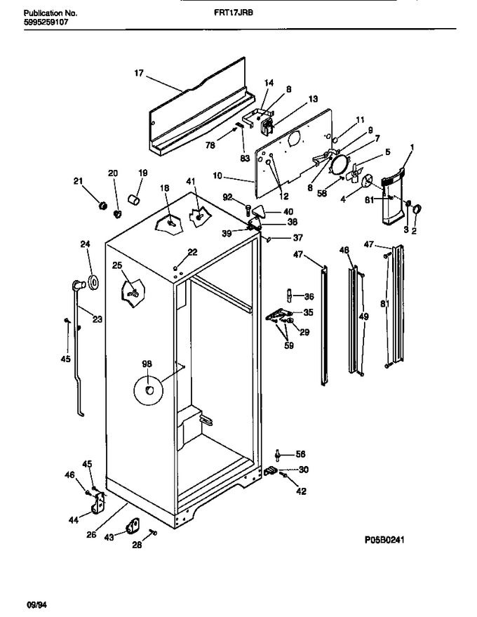 Diagram for FRT17JRBW2