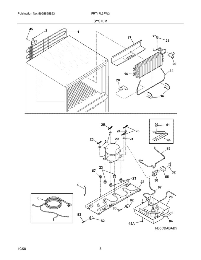 Diagram for FRT17L3FW3